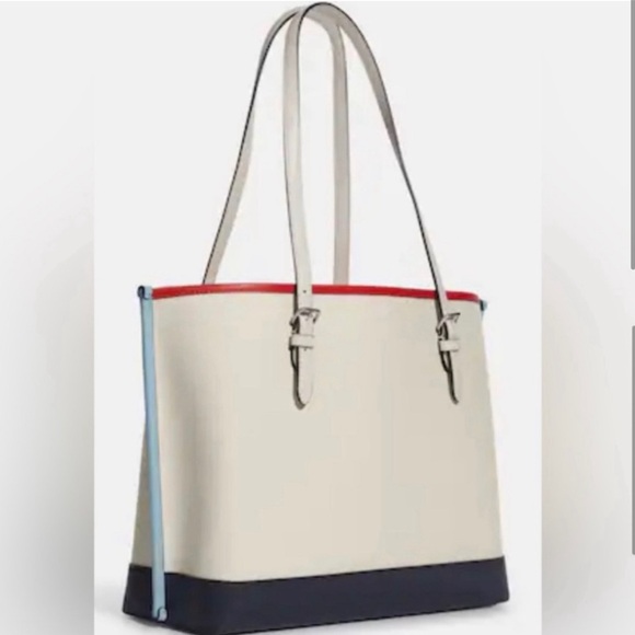 Coach Leather Jacquard Large Tote-Bundle Set - Picture 3 of 9